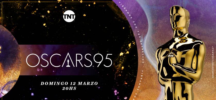TNT y HBO Max transmitirán la 95ª entrega de los Premios Oscars