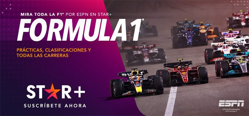 ESPN Inc. anunció la extensión para transmitir Fórmula 1 en América Latina y el Caribe 