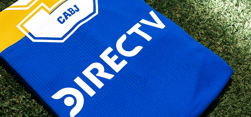 DirecTV es el nuevo sponsor de Boca Juniors