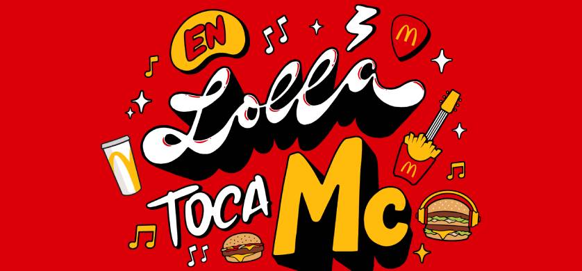 McDonald’s presente por primera vez en el Lollapalooza con un imponente local