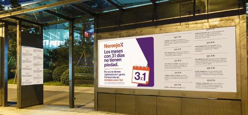 Naranja X presenta su nueva campaña “3x1 los 31” junto a Becoming Mode y Nro 3
