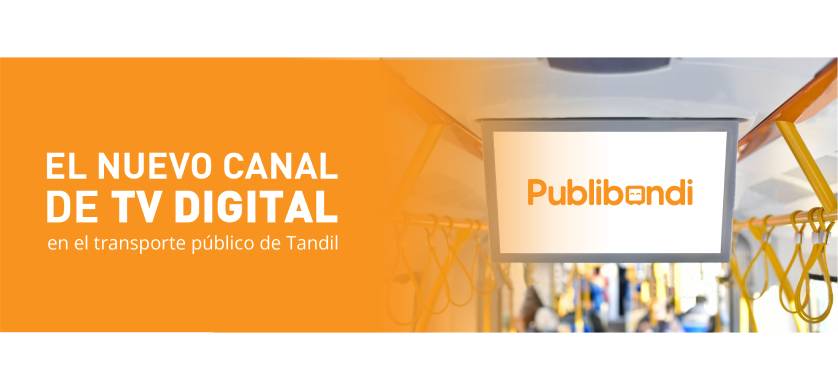 Publibondi: suman 90 pantallas full hd a los colectivos de Tandil