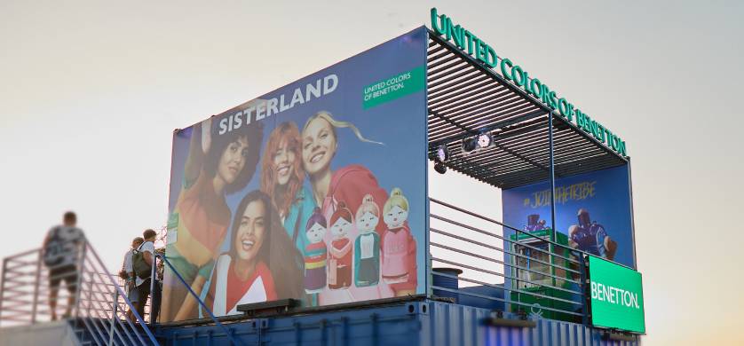 Benetton Perfumes presente en el Lollapalooza 2023