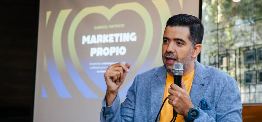 “Marketing propio”, el nuevo libro de Gabriel Patrizzi