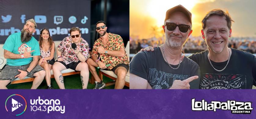 Urbana Play transmitió en vivo el Lollapalooza