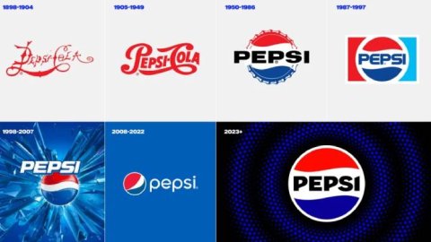 Pepsi presentó en Estados Unidos su nuevo logotipo