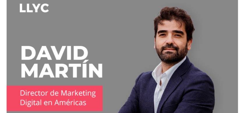 David Martín Muñoz, nuevo director de Marketing Digital en LLYC Américas
