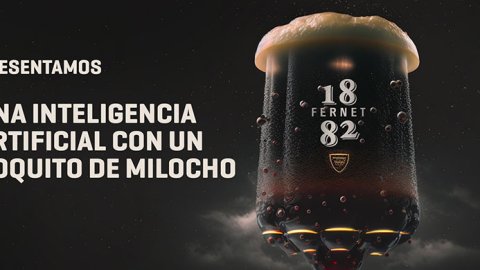Inteligencia Artificial con un poco de “milocho”, la campaña de Astillero para Fernet 1882