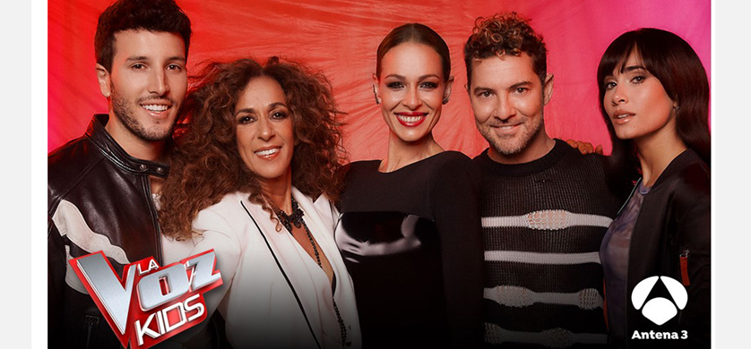 Antena 3 Internacional estrena “La Voz Kids”