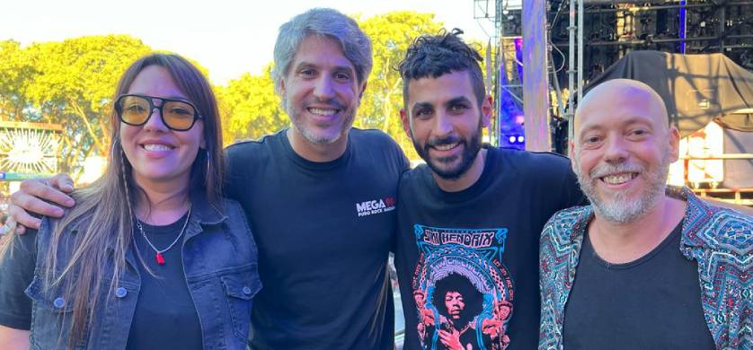 Mega 98.3 estuvo presente en el “Rock en Baradero” con una transmisión exclusiva