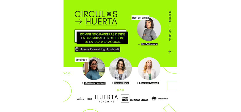 Nueva edición de Círculos, el ciclo de charlas de HUERTA Coworking