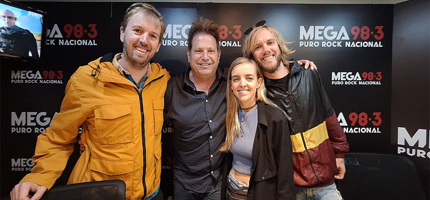 “El Plan de la Mariposa” en vivo en el estudio de Mega 98.3