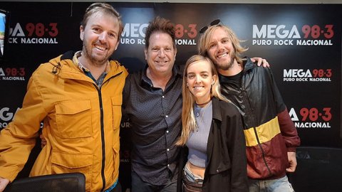 “El Plan de la Mariposa” en vivo en el estudio de Mega 98.3