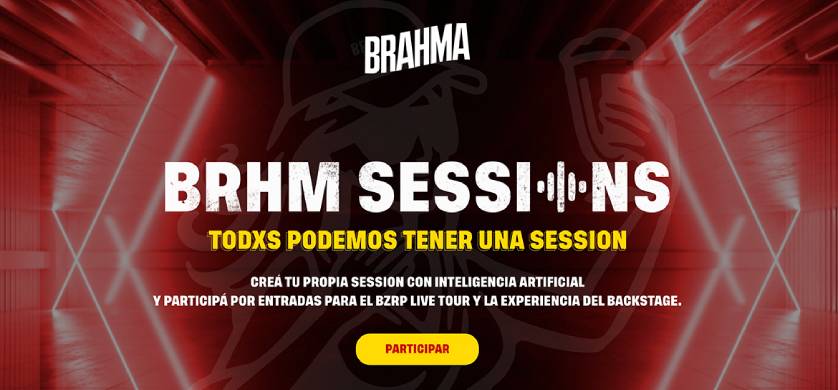 Con ayuda de la IA, Draftline creó para Brahma las “Brhm Sessions”