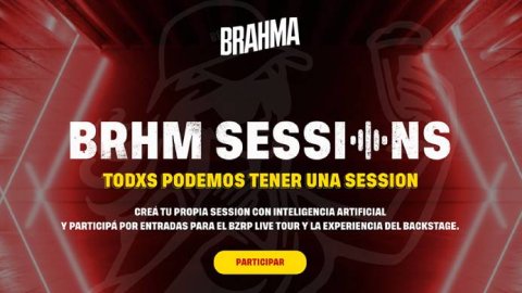 Con ayuda de la IA, Draftline creó para Brahma las “Brhm Sessions”