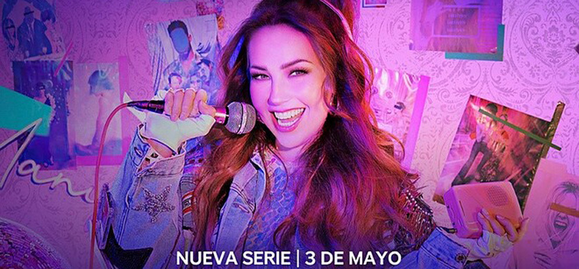 La superestrella mundial Thalía llega a Paramount+ y MTV