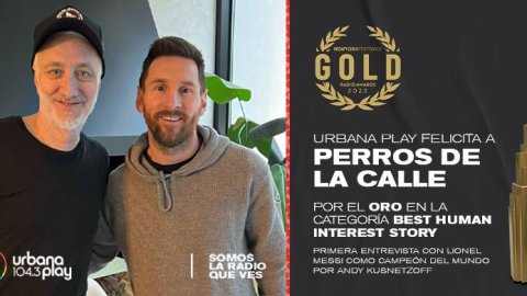 “Perros de la Calle” ganó el oro en el New York Festival Radio Awards 2023