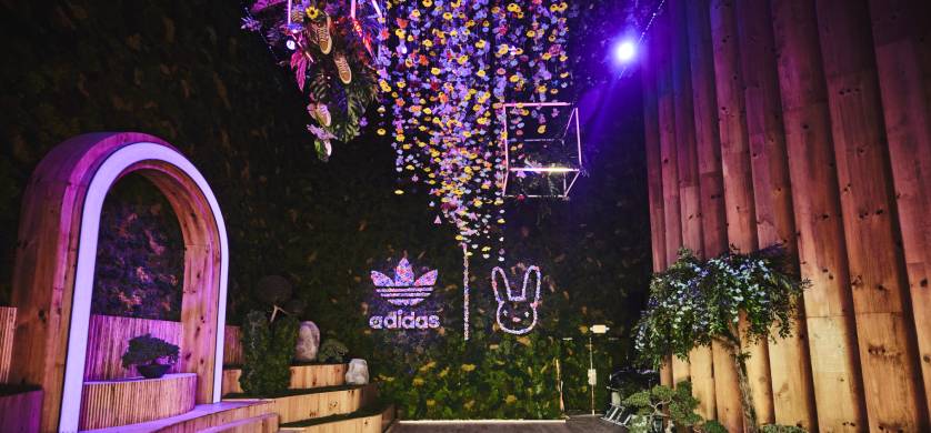 De la mano de Newcycle, Adidas y Bad Bunny lanzan su nueva campaña con una activación en Coachella