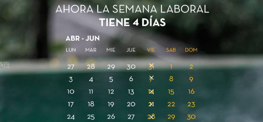 Oniria TBWA crea una nueva oferta hotelera para TAVA Glamping: “TAVA 4 Day Week”