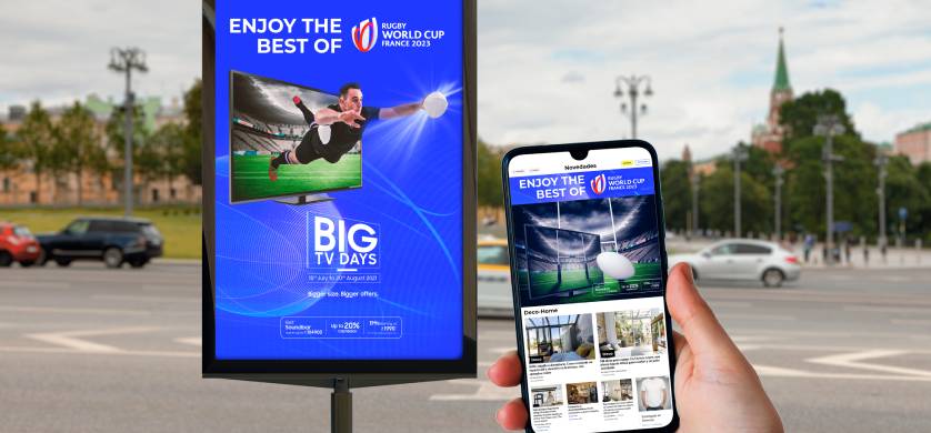 Latcom prepara una estrategia de “Geofencing y MOOH” para el Mundial de Rugby 2023
