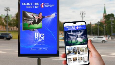 Latcom prepara una estrategia de “Geofencing y MOOH” para el Mundial de Rugby 2023