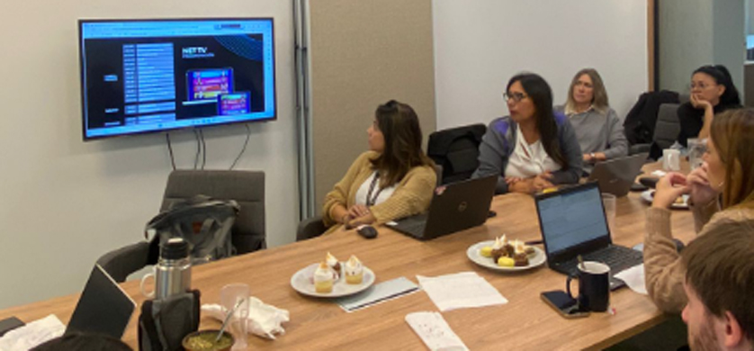 Grupo Perfil presentó sus novedades en TV y radio a Zenith