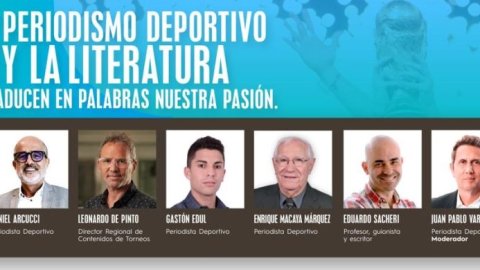 Torneos presentará una charla en la Feria del Libro