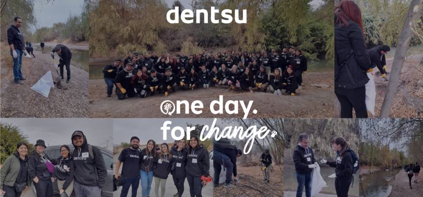 Dentsu Chile realiza "One Day For Change" por el Día Mundial de la Tierra