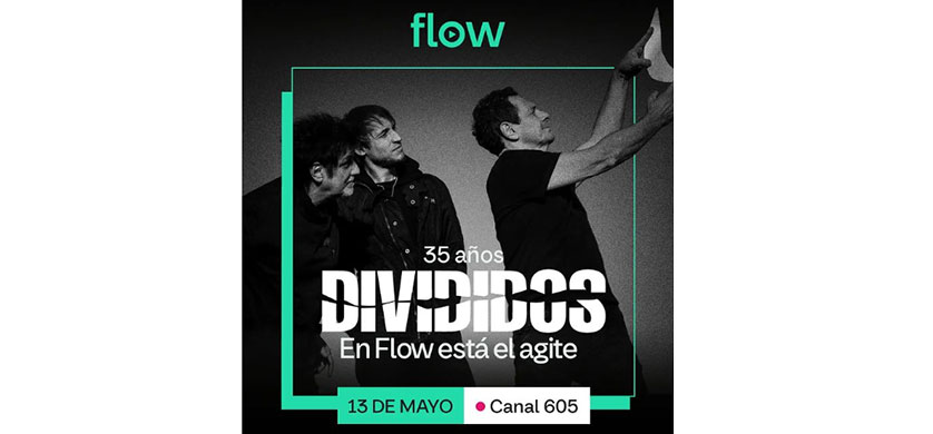 Flow transmite en vivo el show de Divididos