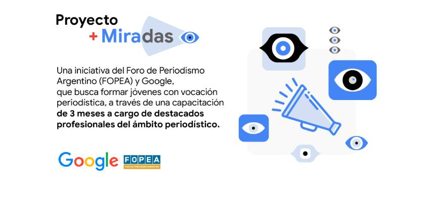 FOPEA y Google lanzan programa de formación para jóvenes de barrios populares