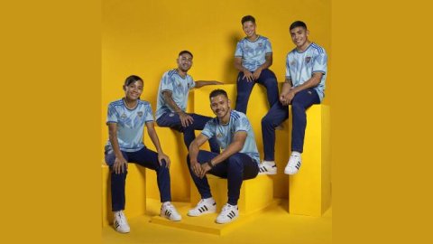 Adidas presentó la tercera camiseta de Boca Juniors