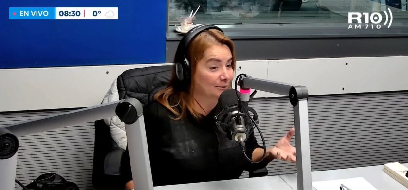 Nancy Pazos desembarcó en las tardes de Radio 10