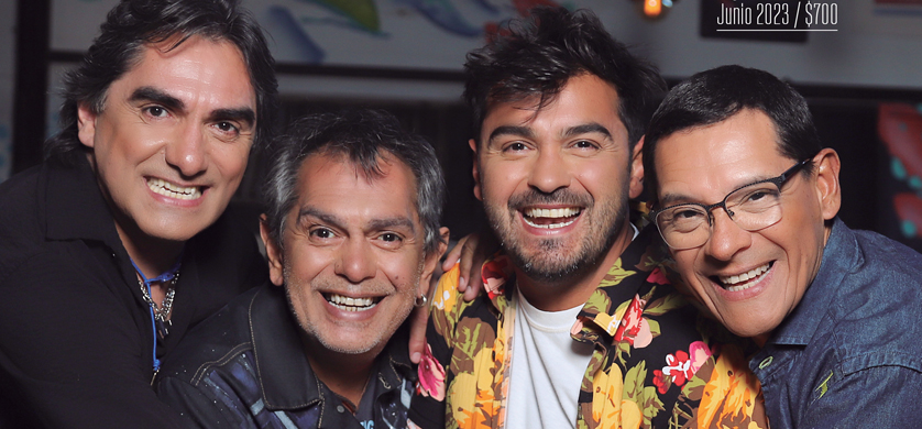 Los Nocheros en la tapa de Convivimos de junio