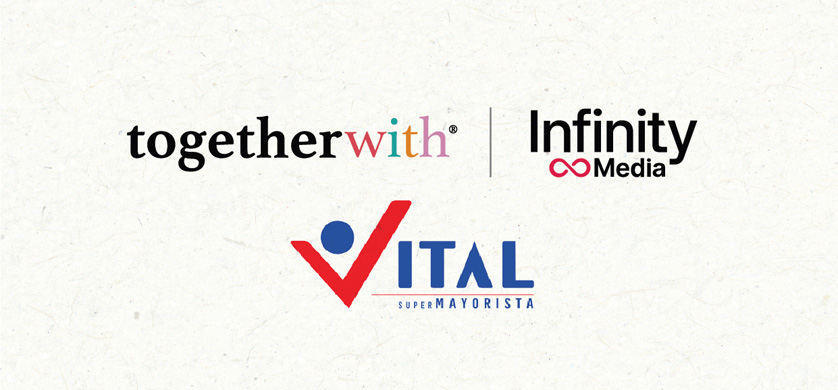 Togetherwith e Infinity Media comienzan a trabajar con Supermayorista Vital