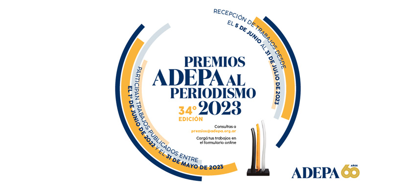 Ya se puede postular para los Premios ADEPA al Periodismo