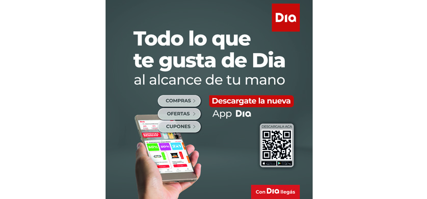 Dia lanza su nueva app: todo lo que te gusta de Dia al alcance de tu mano