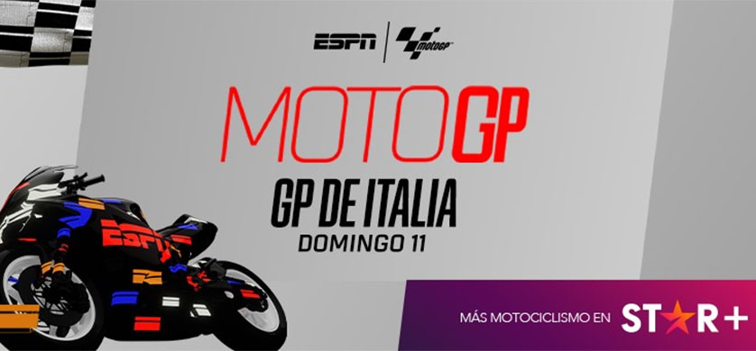 Vibrante regreso del MotoGP en Italia por STAR+