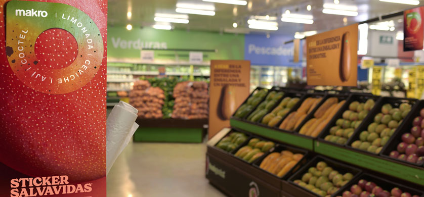 "Sticker Salva-Vidas", lo nuevo de Grey para Makro Colombia