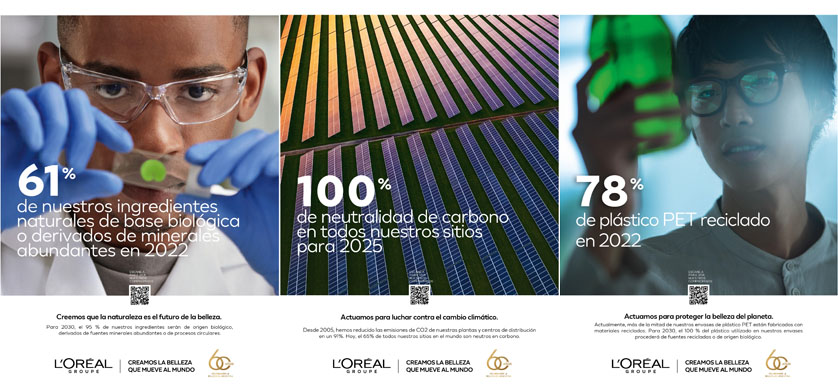 L’Oréal Groupe celebra los 60 años en el país con una campaña global