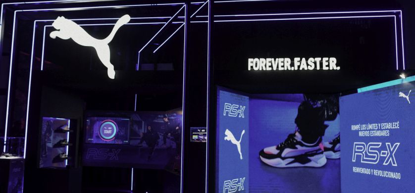 Puma presentó las RS-X en la fiesta Bresh
