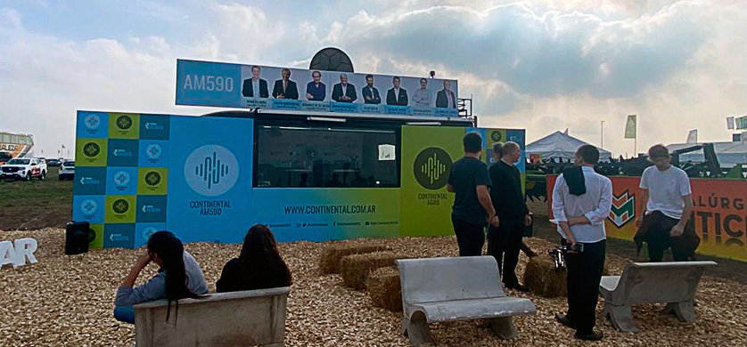 Radio Continental estuvo presente en Agroactiva