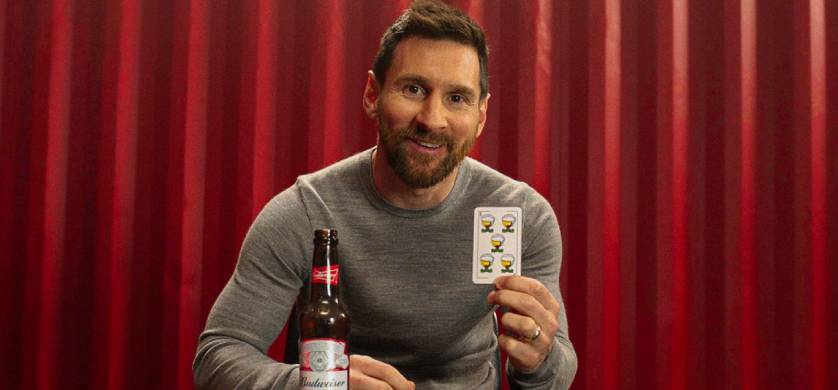 Budweiser renueva el sponsoreo global con Lionel Messi