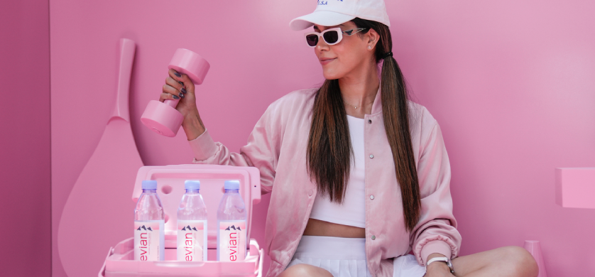 Room23 y Evian llevan el VIP CLUB a México para refrescar el Glam Camp