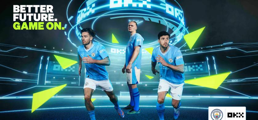OKX aparecerá como patrocinador en las mangas del Manchester City