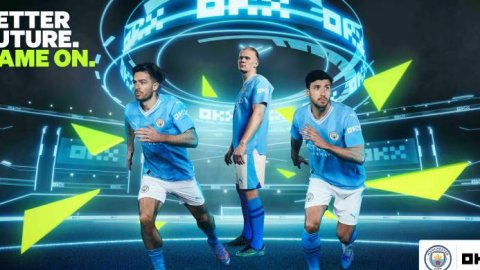 OKX aparecerá como patrocinador en las mangas del Manchester City