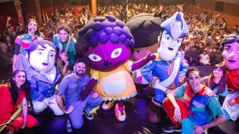 Pakapaka celebró toda su programación 2023 en el Teatro Metro La Plata