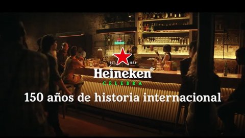 Heineken cumple 150 años y lo festeja utilizando su eslogan más recordado "Piensa en verde"