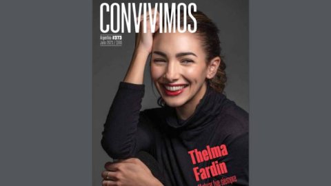 Thelma Fardin es la tapa de Convivimos de julio