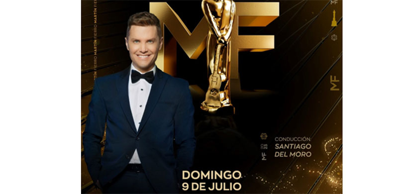 Los premios Martín Fierro vuelven a Telefe este domingo 9 de julio