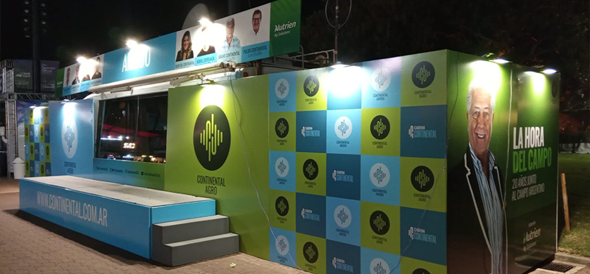 Radio Continental estará presente en la Rural 2023